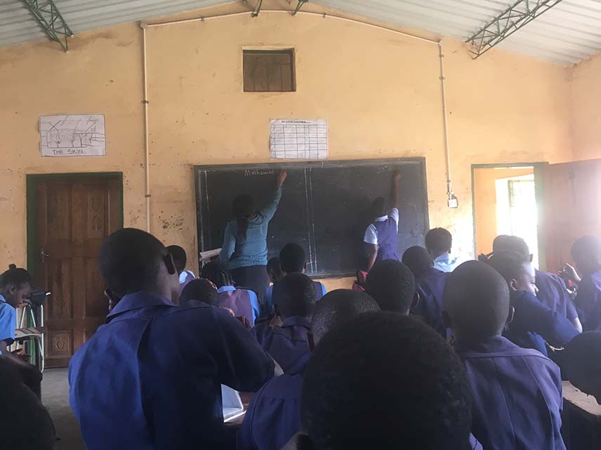Zambia klassrum
