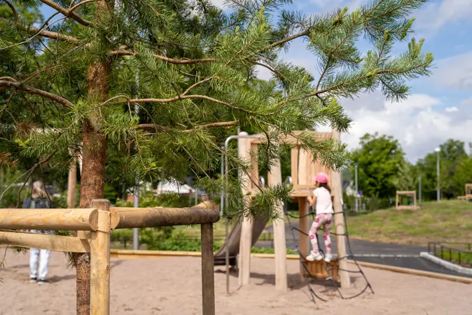 Pedagogen park invigning