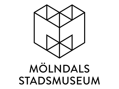 Logotyp för Mölndals stadsmuseum.