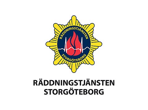 Logotyp för  Räddningstjänsten Storgöteborg