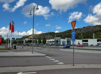 Delar av Göteborgsvägen stängs av på grund av arbete
